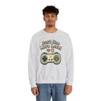 Just One More Level Sweatshirt - Ash - On Model Male