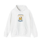 Professional Puddle Jumper Duck Hoodie - White - Flat Lay