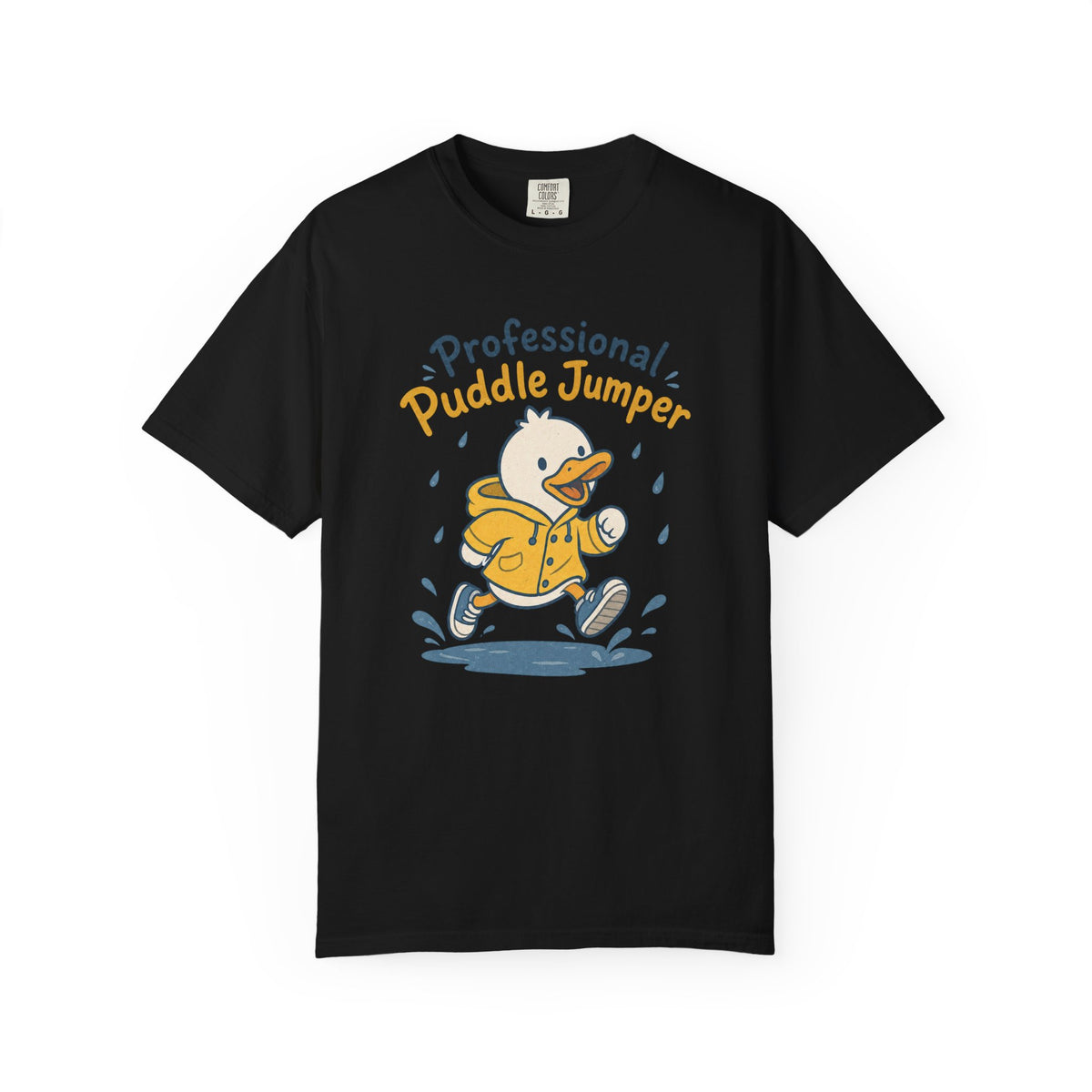 Professional Puddle Jumper Duck T-shirt - Black - On Model Side