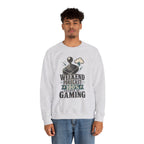 Weekend Forecast 100% Gaming Sweatshirt - Ash - On Model Male