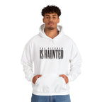 The Kitchen Is Haunted Hoodie - White - On Model Male