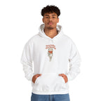 First Coffee Then Haunting Hoodie - White - On Model Male