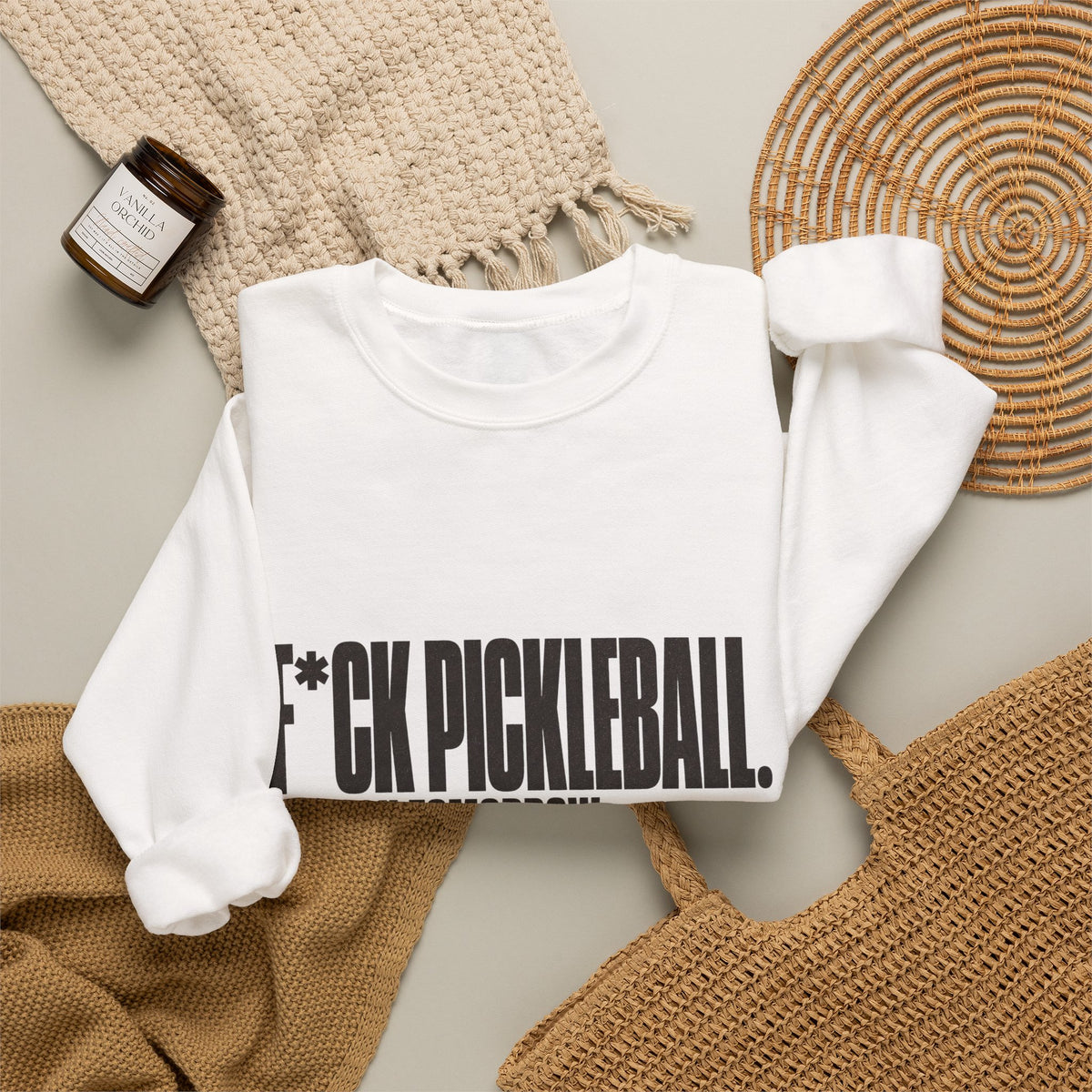 F*ck Pickleball. See You Tomorrow. Sweatshirt