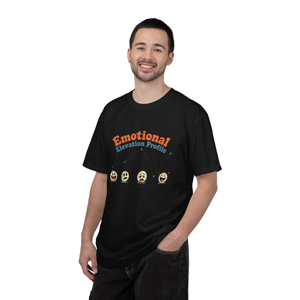 Emotional Elevation Profile T-shirt - Black - On Model Male