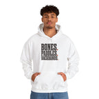 Bones Paddles Backhands Hoodie - White - On Model Male