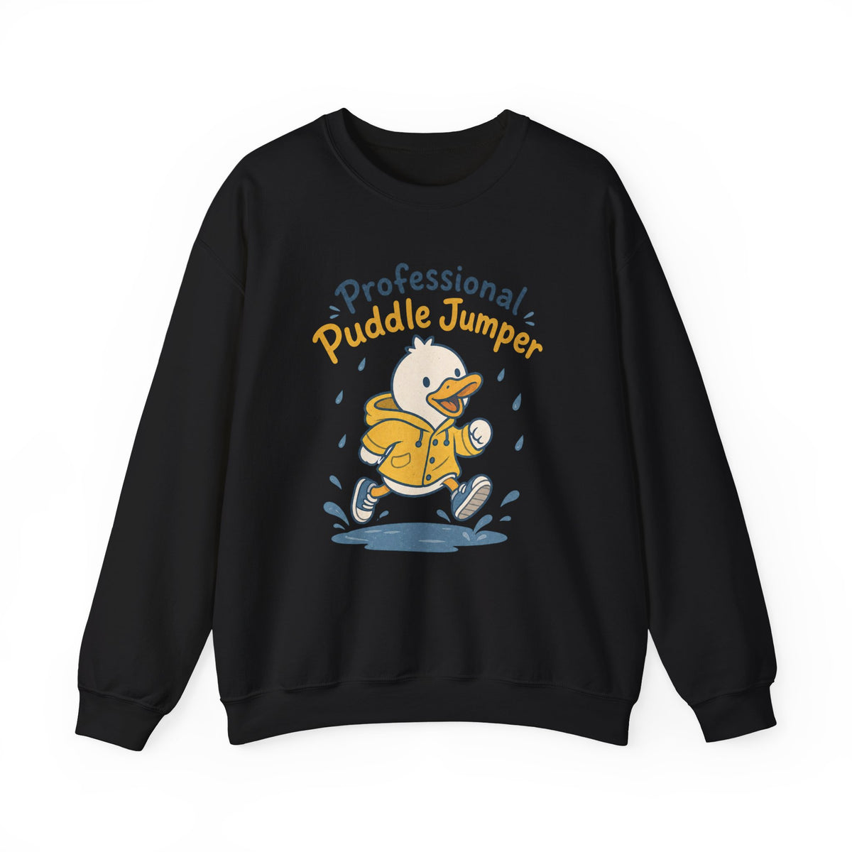 Professional Puddle Jumper Duck Sweatshirt - Black - Front