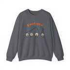 Emotional Elevation Profile Sweatshirt - Charcoal - Flat Lay