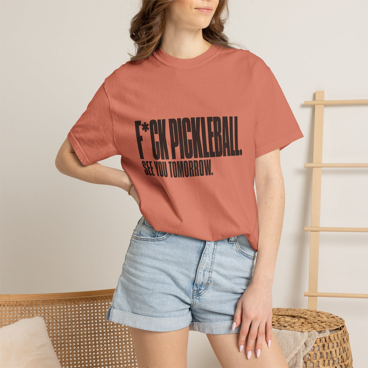 F*ck Pickleball. See You Tomorrow. T-Shirt