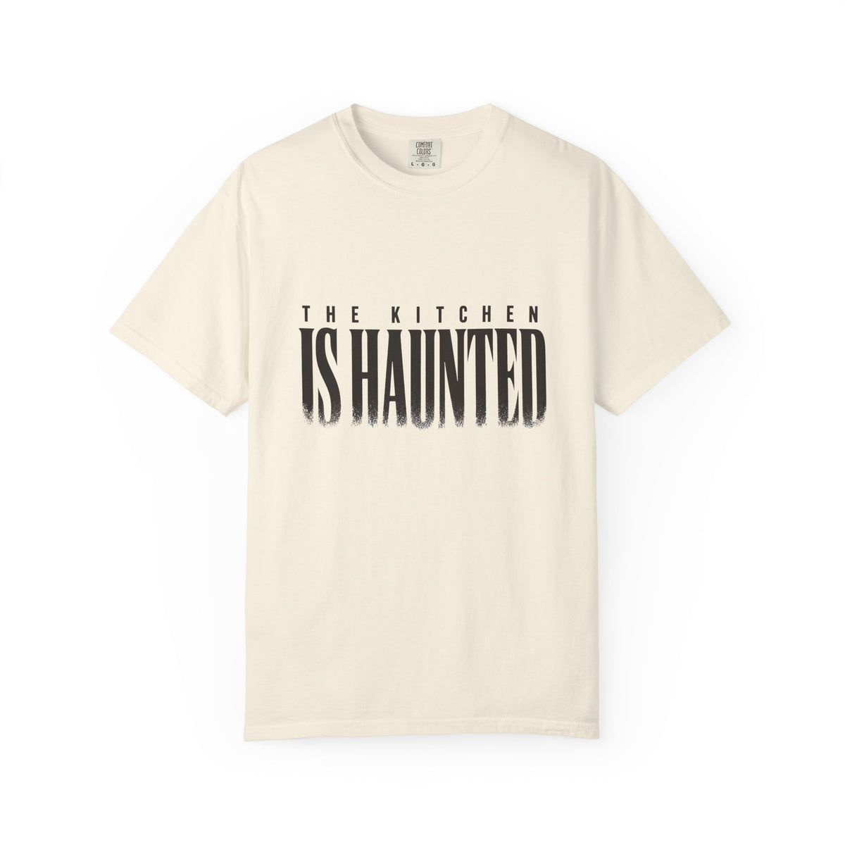 The Kitchen Is Haunted T-Shirt - Ivory - Front