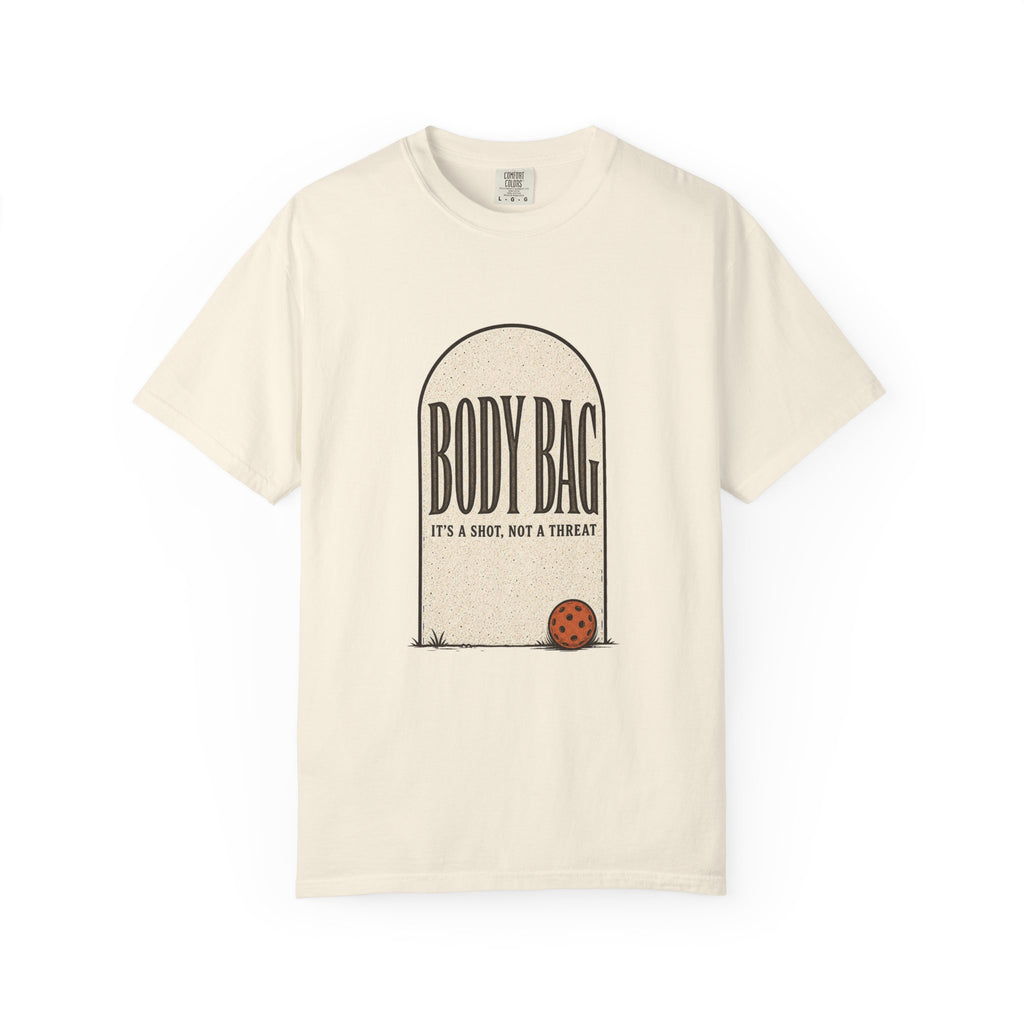 BODY BAG It's a Shot, Not a Threat T-Shirt