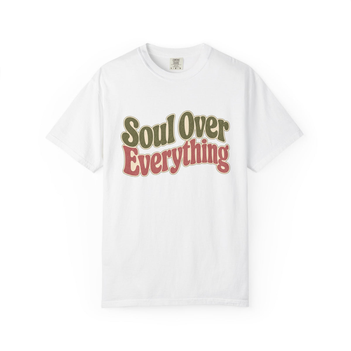 Soul Over Everything T-shirt - White - Front