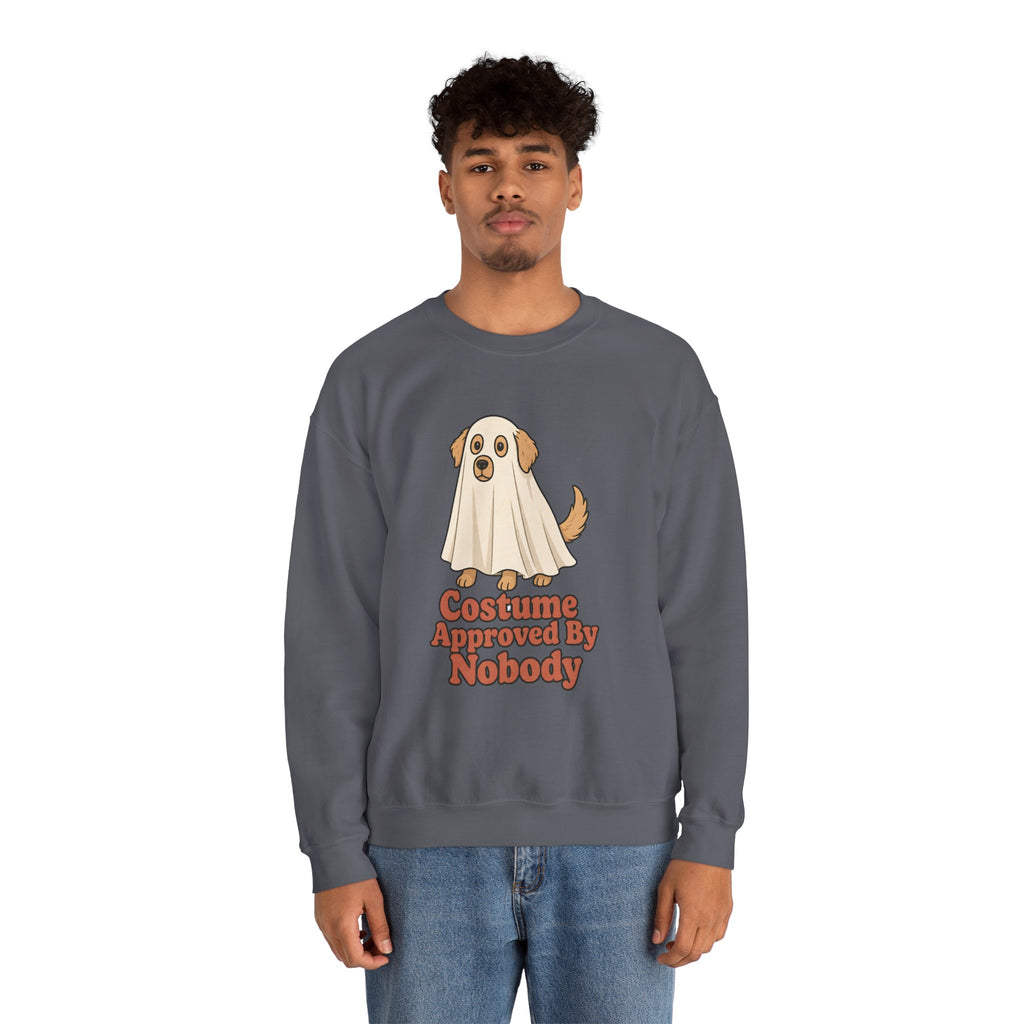 Costume Approved By Nobody Sweatshirt - Charcoal - On Model Male