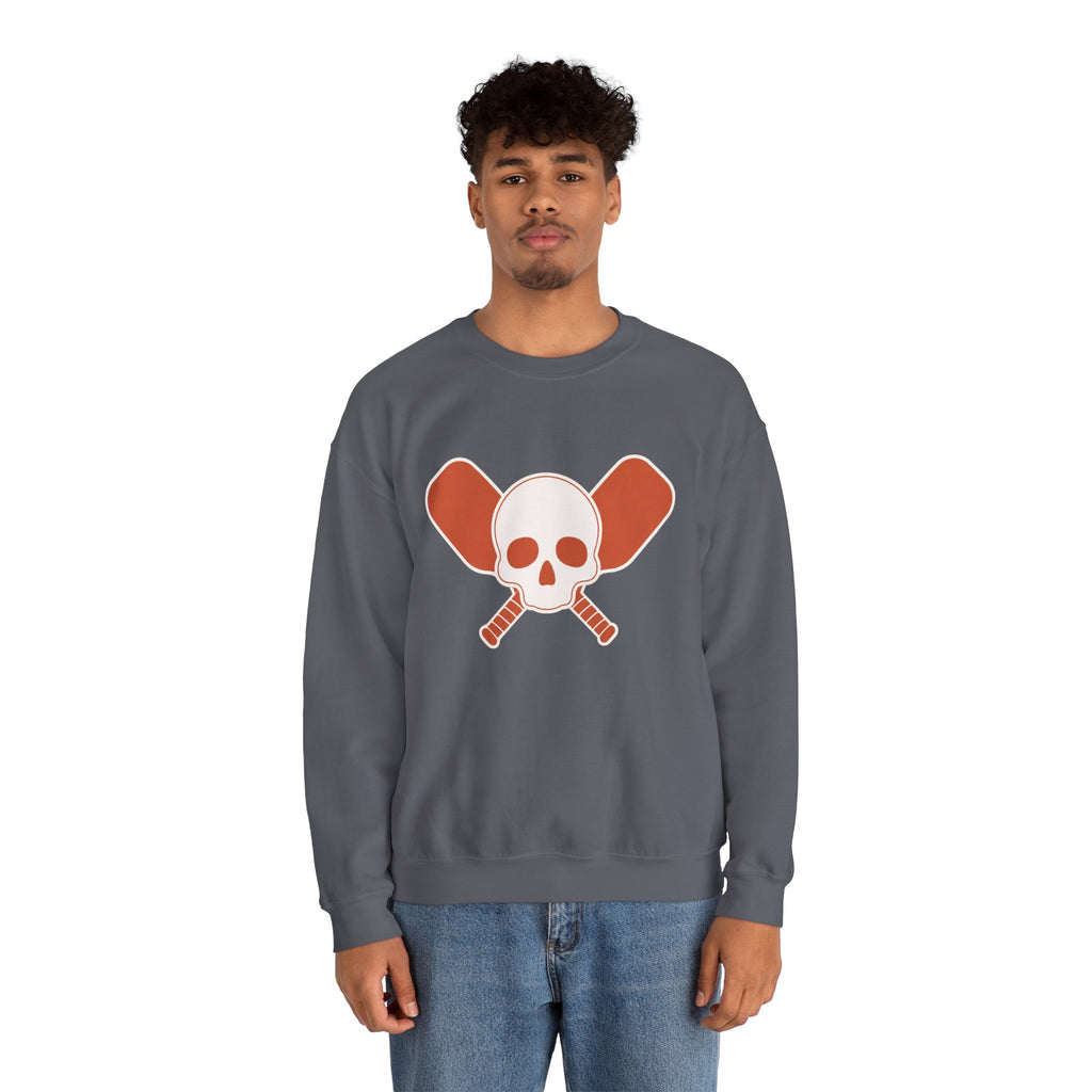 Skull & Oars Sweatshirt - Charcoal - On Model Male
