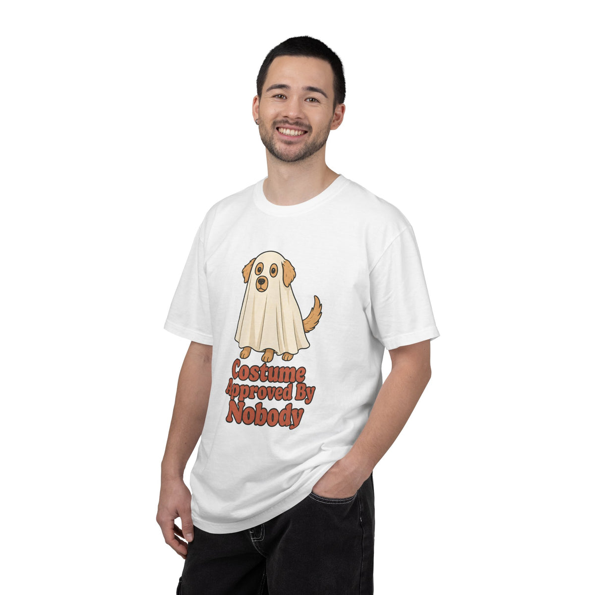 Costume Approved By Nobody T-shirt - White - On Model Male