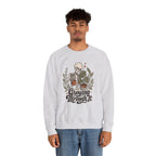 Growing Through It Sweatshirt - Ash - on model male