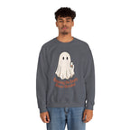 Running On Empty Since October Sweatshirt - Charcoal - On Model Male