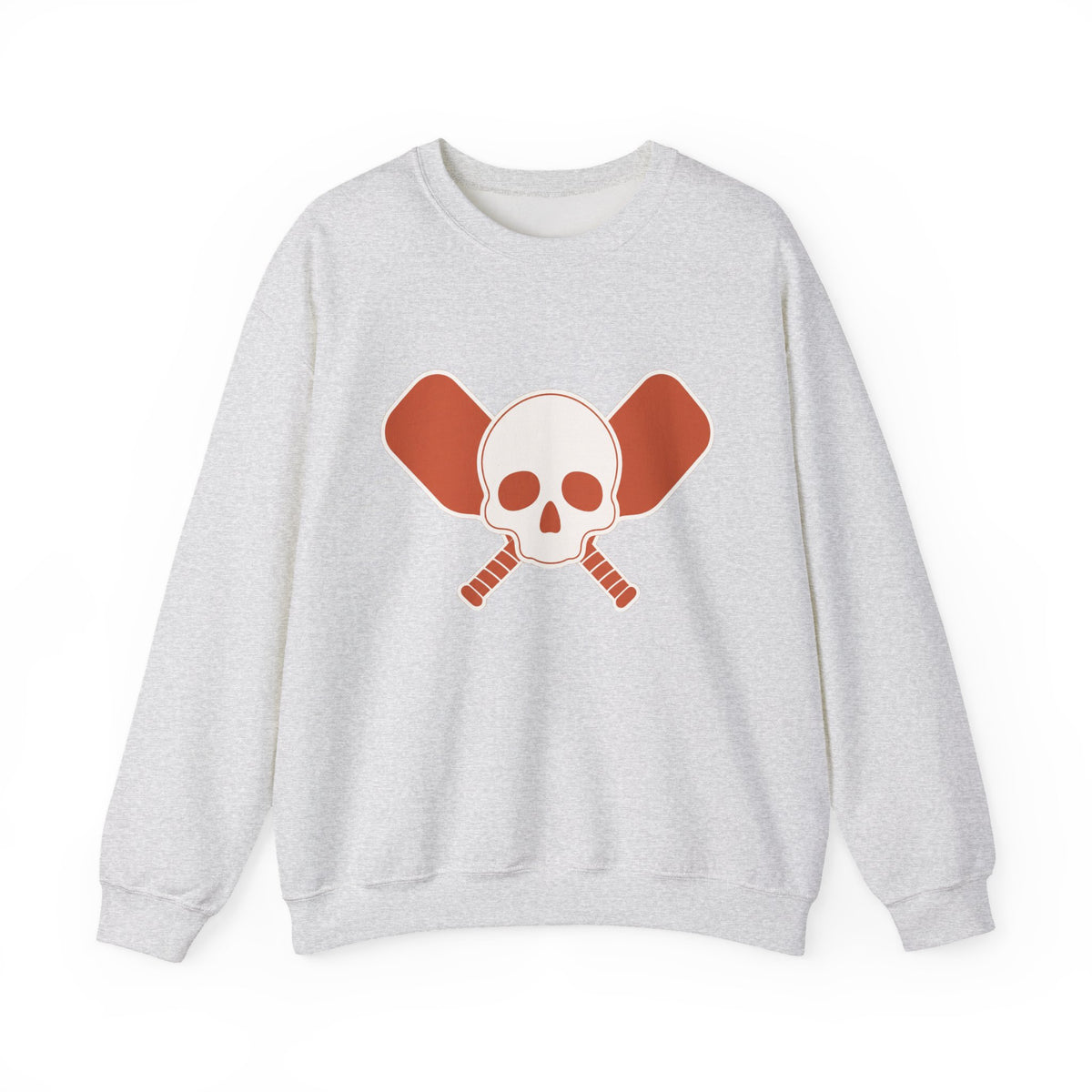 Skull & Oars Sweatshirt - Ash - Flat Lay