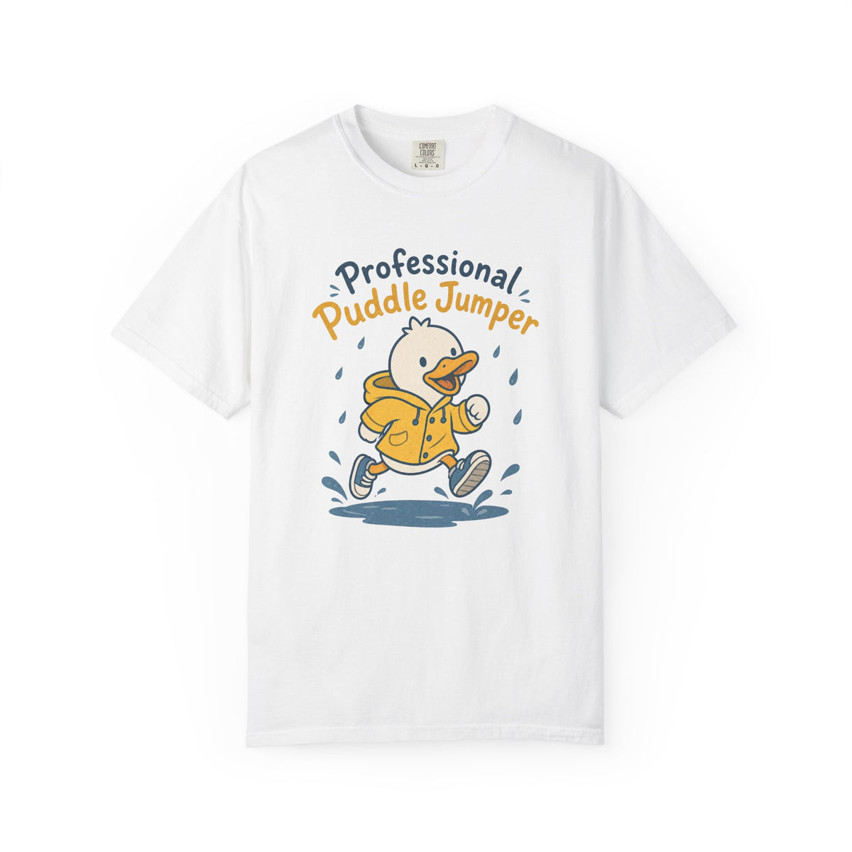 Professional Puddle Jumper Duck T-shirt - White - On Model Side