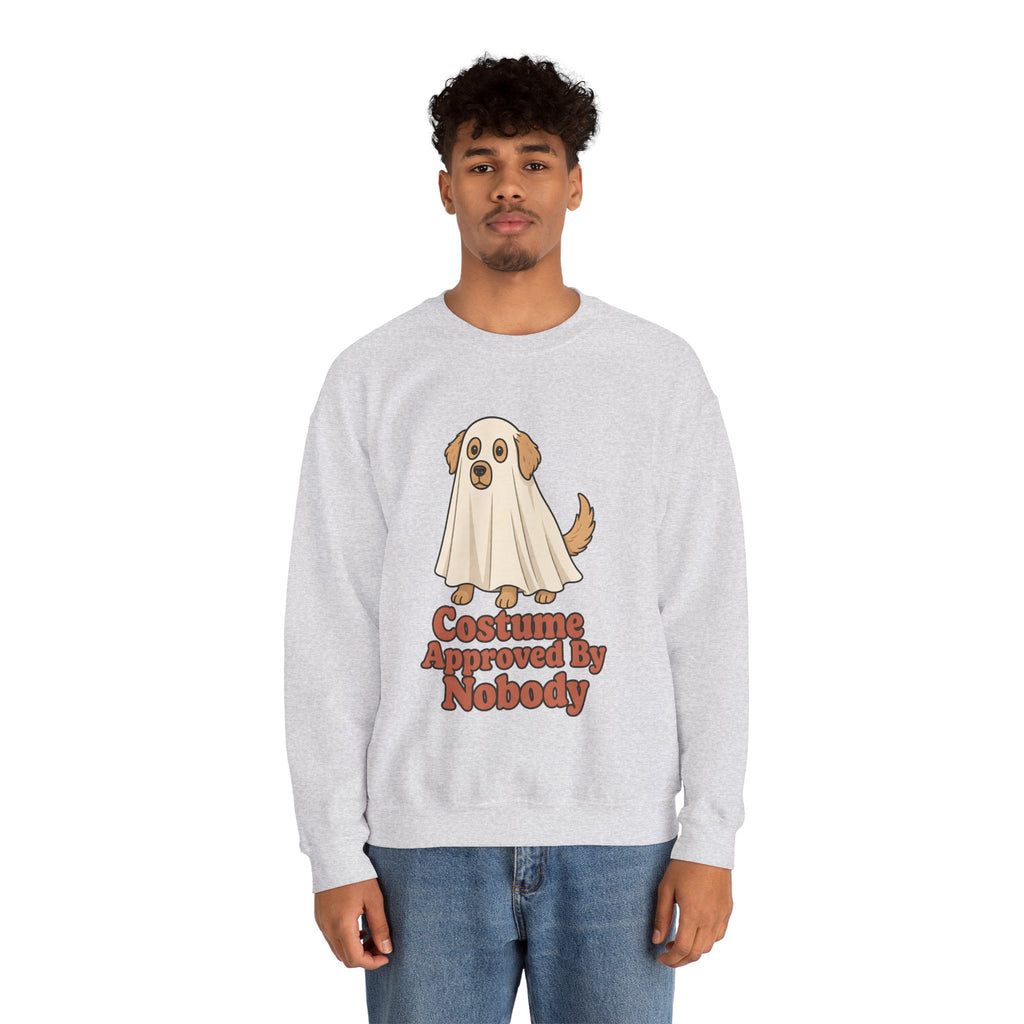 Costume Approved By Nobody Sweatshirt - Ash - On Model Male
