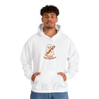 Teaching Little Monsters Hoodie - White - On Model Male