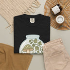 Grow Where You're Planted T-shirt - Black - Flat Lay