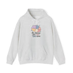 My Brain Has 47 Tabs Open Hoodie - Ash - Flat Lay