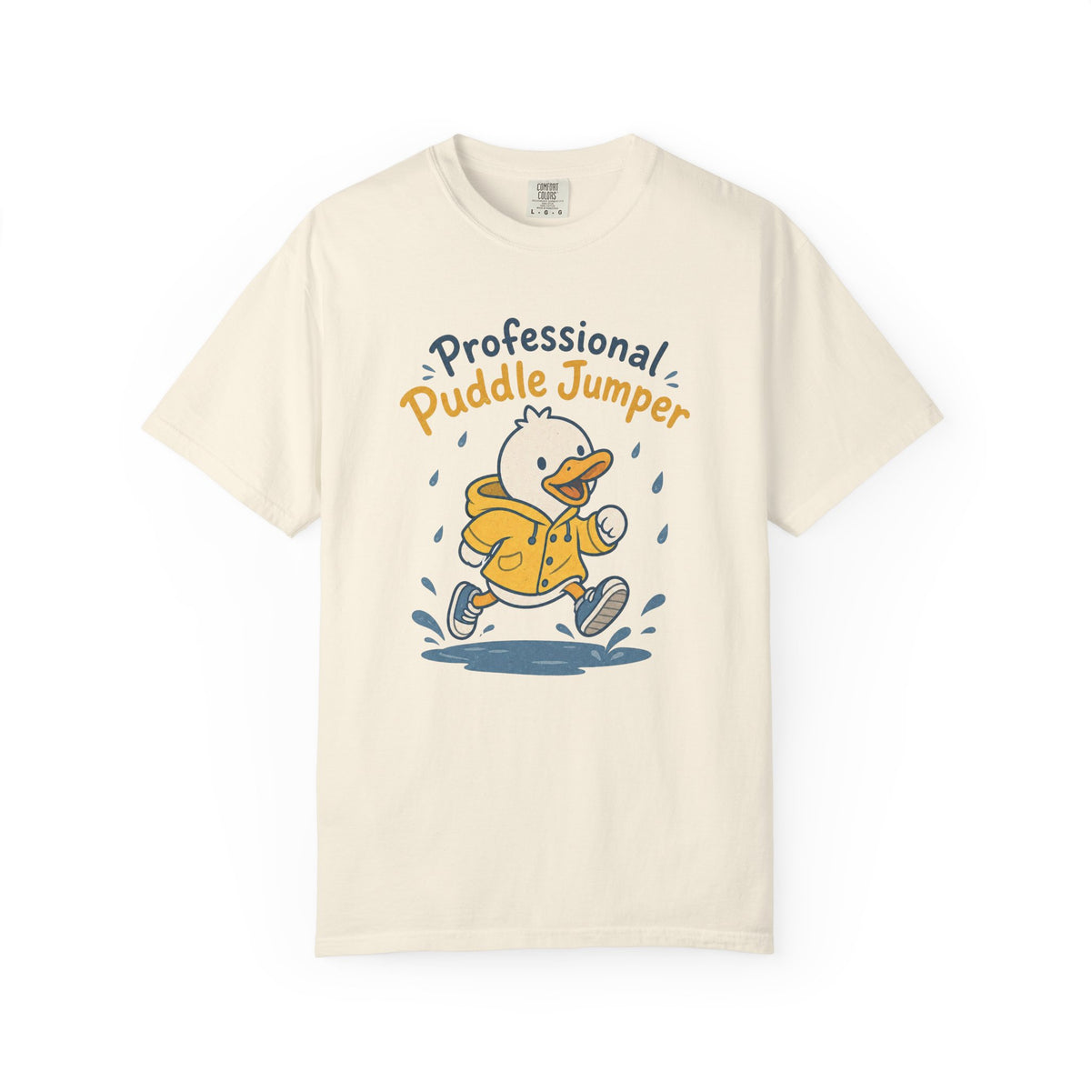 Professional Puddle Jumper Duck T-shirt - Ivory - On Model Side