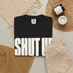 Shut Up and Dink T-Shirt - Black - Flat Lay