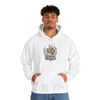Growing Through It Hoodie - White - on model male