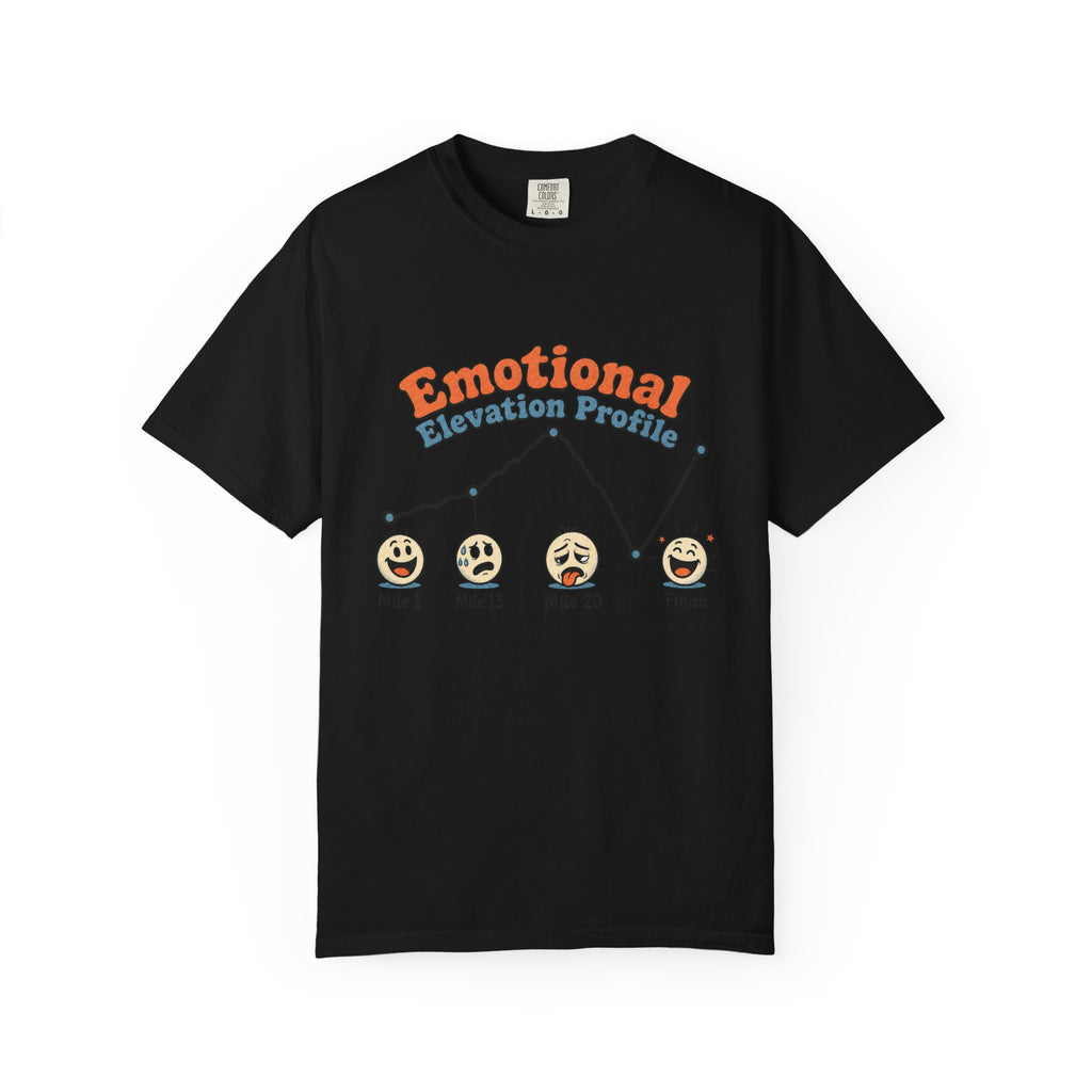 Emotional Elevation Profile T-shirt - Black - On Model Side