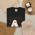Haunting With My Pack T-shirt - Black - flat lay