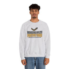 Negative Splits Positive Vibes Sweatshirt - Ash - On Model Male