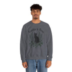 Familiar & Ferns Sweatshirt - Charcoal - On Model Male