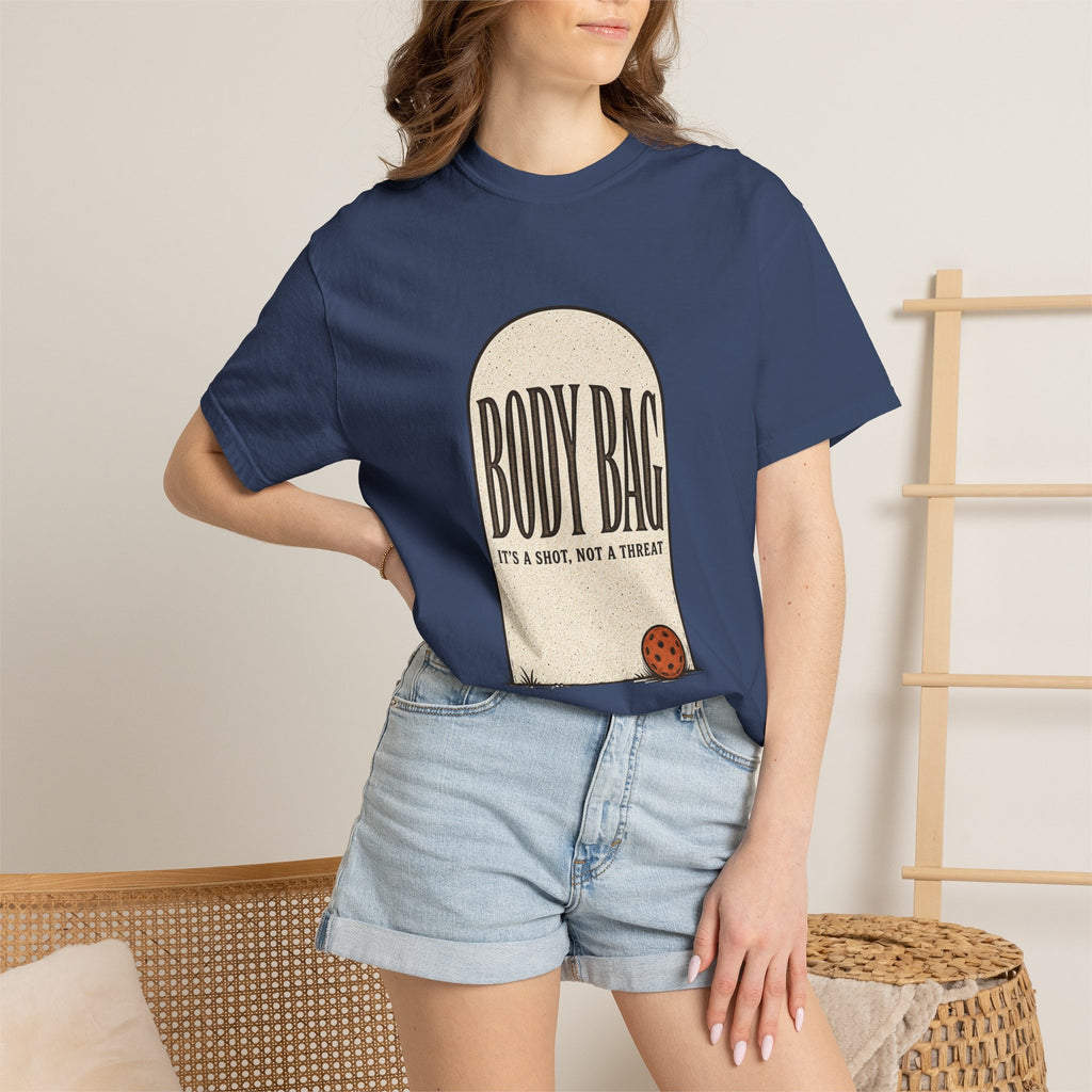 BODY BAG It's a Shot, Not a Threat T-Shirt