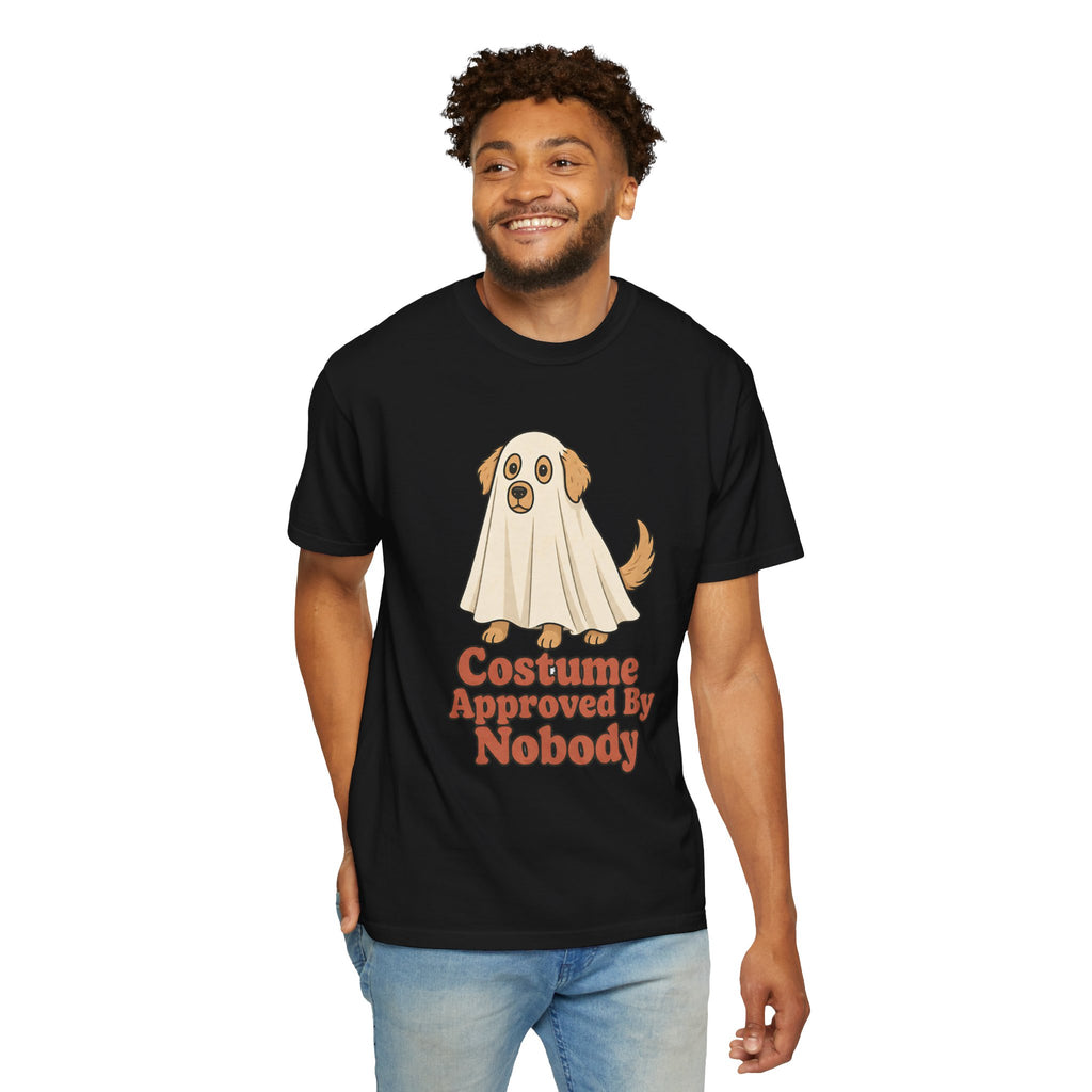 Costume Approved By Nobody T-shirt - Black - On Model Front