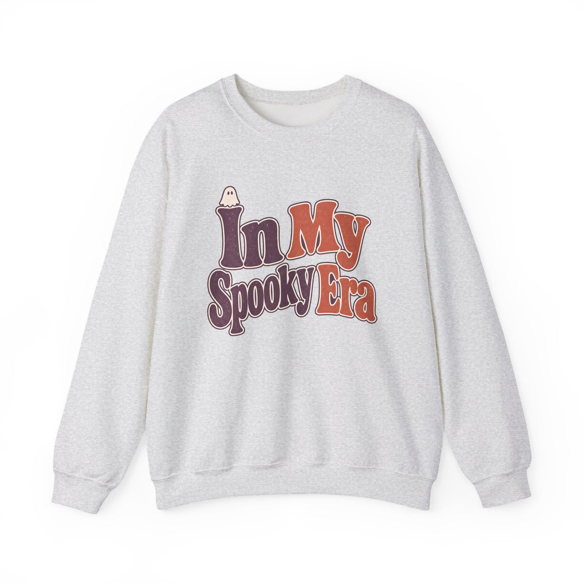 In My Spooky Era Sweatshirt - Ash - Flat Lay