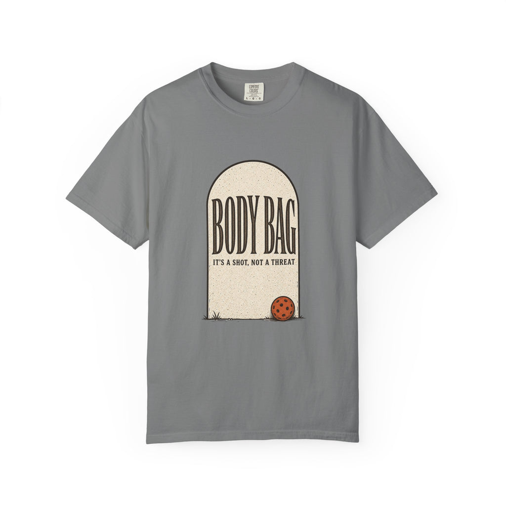 BODY BAG It's a Shot, Not a Threat T-Shirt