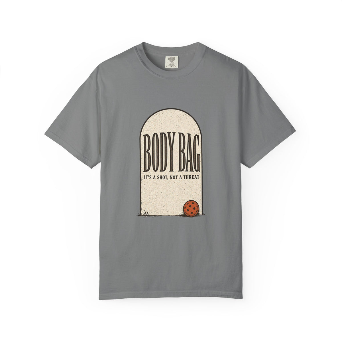 BODY BAG It's a Shot, Not a Threat T-Shirt