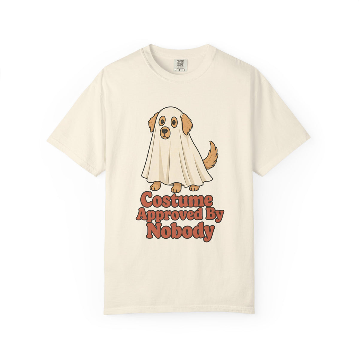 Costume Approved By Nobody T-shirt - Ivory - On Model Side
