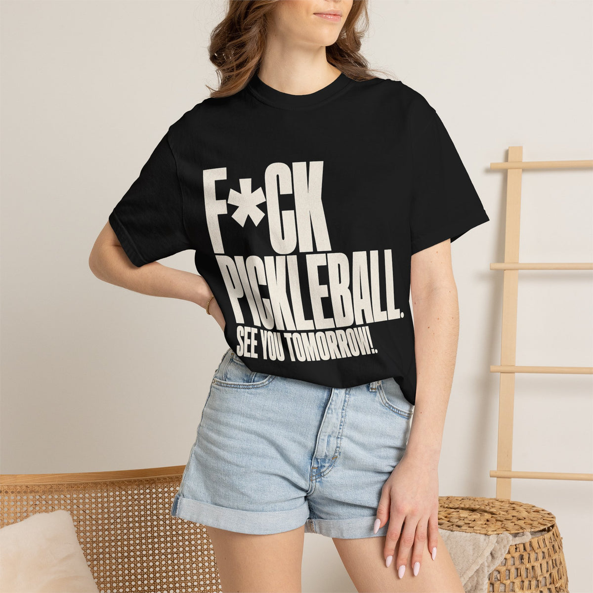 F*ck Pickleball. See You Tomorrow. T-Shirt