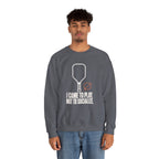 I Came to Play. Not to Socialize. Sweatshirt - Charcoal - On Model Male