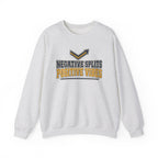 Negative Splits Positive Vibes Sweatshirt - Ash - Flat Lay