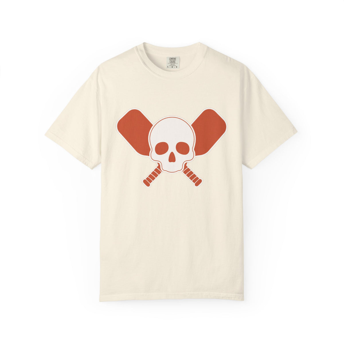 Skull & Oars T-Shirt - Ivory - Front