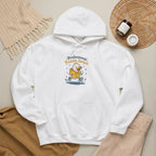 Professional Puddle Jumper Duck Hoodie - White - Flat Lay