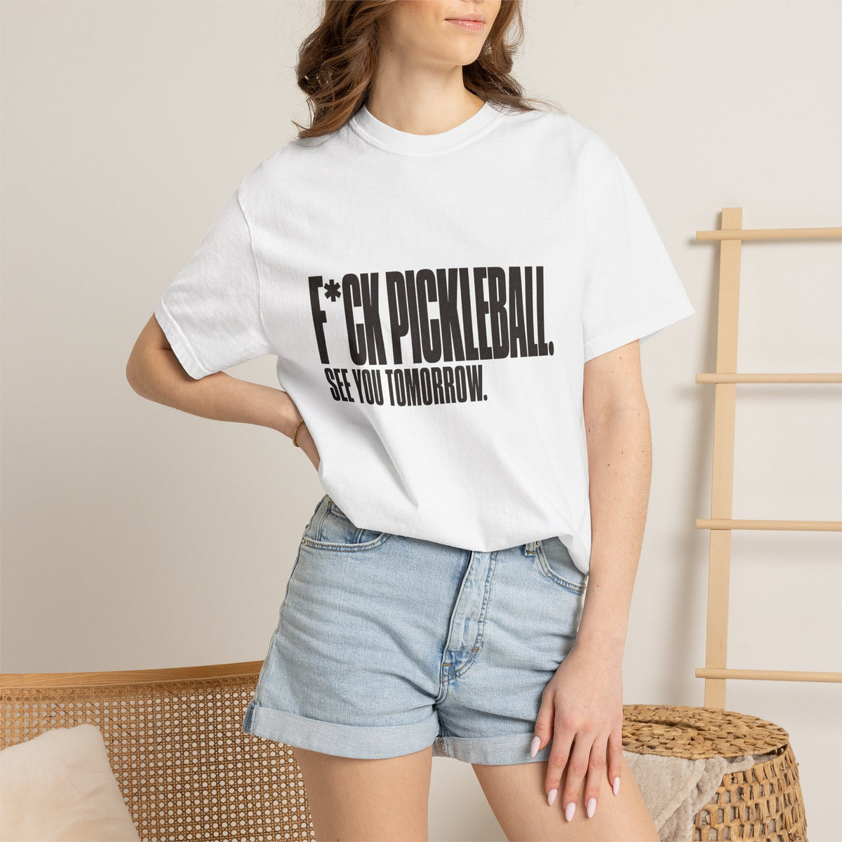 F*ck Pickleball. See You Tomorrow. T-Shirt