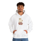 Costume Approved By Nobody Hoodie - White - On Model Male