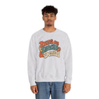 Runs on Snacks & Denial Sweatshirt - Ash - on model male