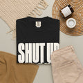 Shut Up and Dink T-Shirt - Black - Flat Lay