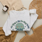 It's Okay to Not Be Okay Sweatshirt - Ash - Flat Lay