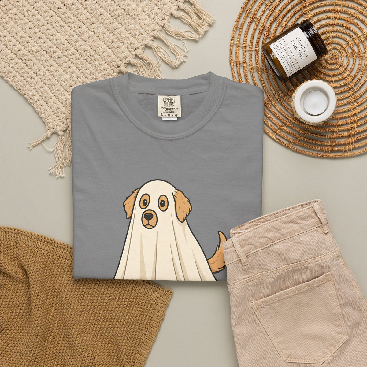 Costume Approved By Nobody T-shirt - Grey - Flat Lay